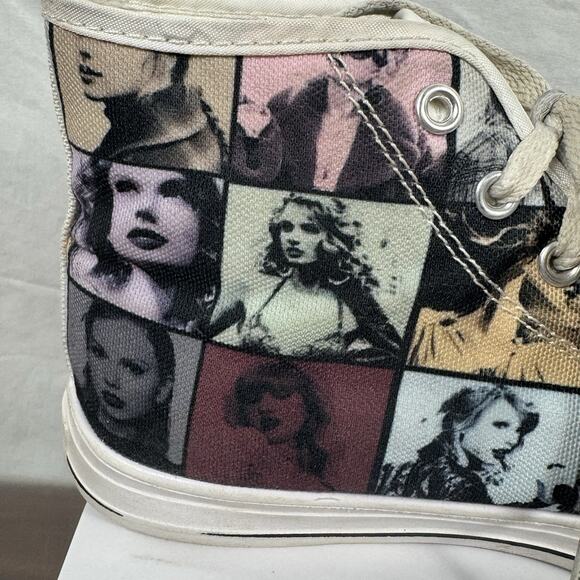 Taylor Swift Eras Collage Sneakers, Swiftie, Tay Tay, - Picture 3 of 11